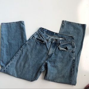 VINTAGE LEVI'S 565 Relaxed Fit Orange Tag 27W 28L